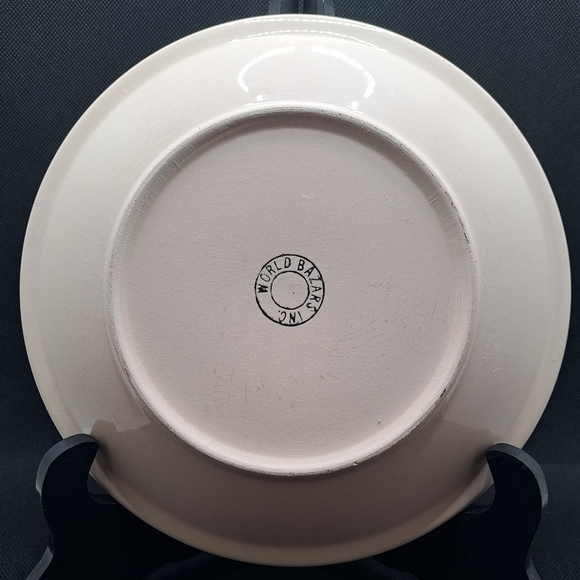 Set  Vintage Handpainted World Bazaars Ceramic EASTER LAMB Plate and Mug Spring - Picture 5 of 12